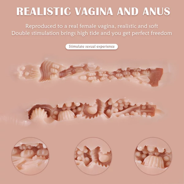 Fennie vibrátoros vagina és ánusz maszturbátor