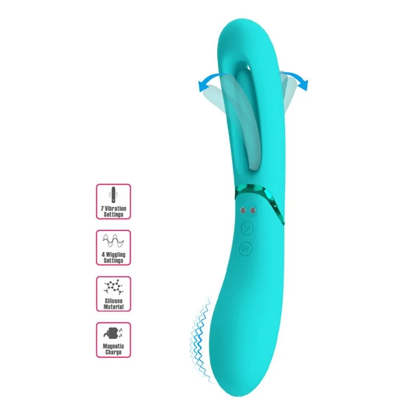 Vibrátor szilikon Romance lexie green