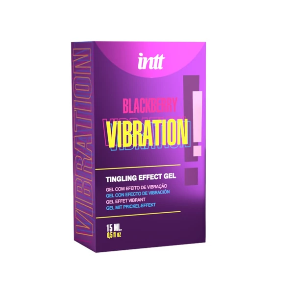 Melegítő hatású áfonyás síkosító Vibration blackberry