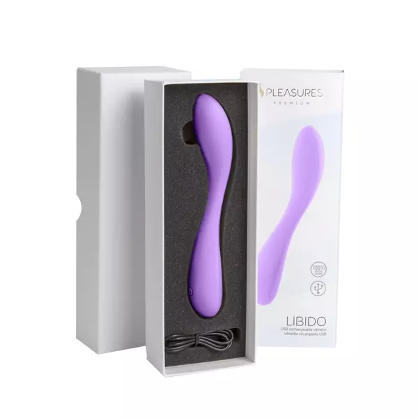 Tölthető G-pont vibrátor Libido candy purple