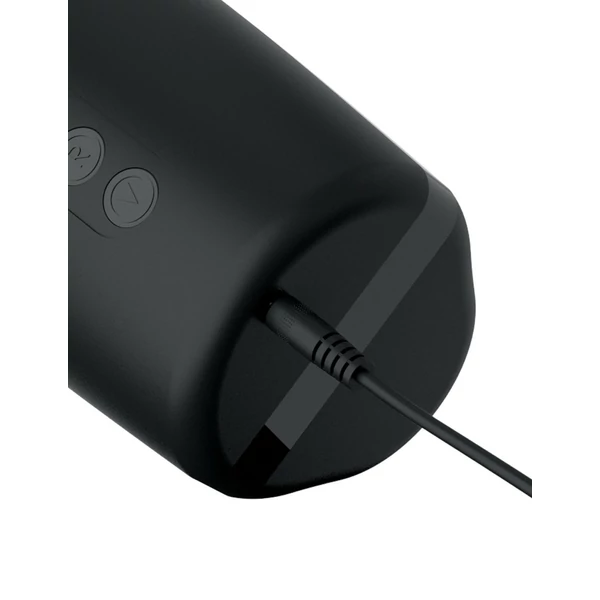 Maszturbátor szívó, toló funkcióval Motorbator 2  clear/black