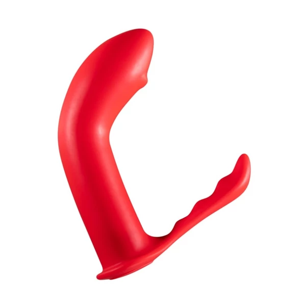 Prosztata masszírozó anál plug L seeker piros 16 cm