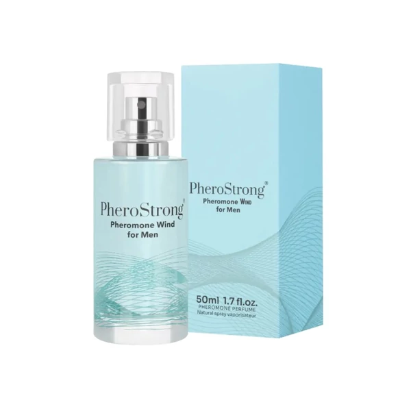 Feromon parfüm férfiaknak Pherostrong pheromone wind for men - 50 ml