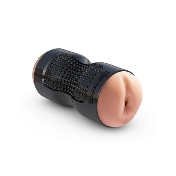 Maszturbátor vagina és ánusz Tight grip pussy & ass masturbator  black/light