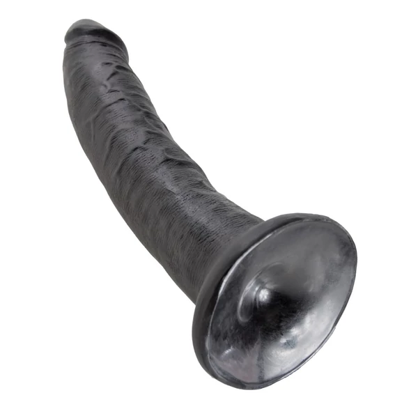 Realisztikus letapasztható dildó 7" cock  black