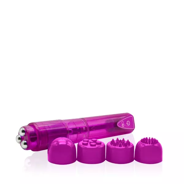 Mini csiklóizgató vibrátor Vibbrant portable vibrator purple