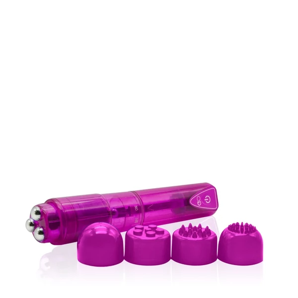 Mini csiklóizgató vibrátor Vibrant Portable Vibrator purple