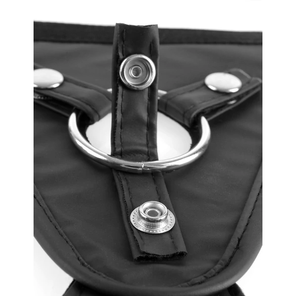 Heveder felköthető dildóhoz Perfect fit harness  black