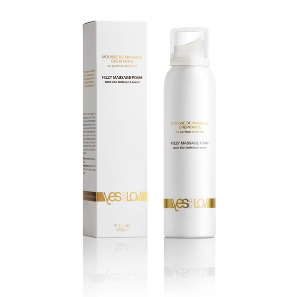 Masszázshab Fizzy massage foam with indecent scent spray 150ml