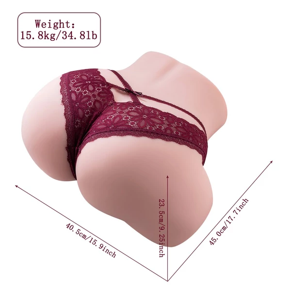 Realisztikus vagina, ánusz Marisa masturbator
