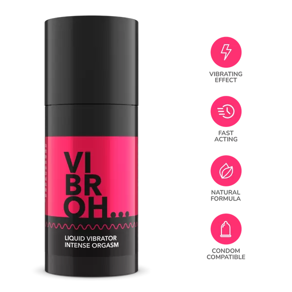 Csiklóizgató folyékony vibrátor gél Vibroh, stimulating gel (15 ml)