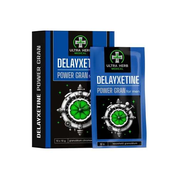 Potencia növelő por Delayxetine power gran for men - 7 pcs