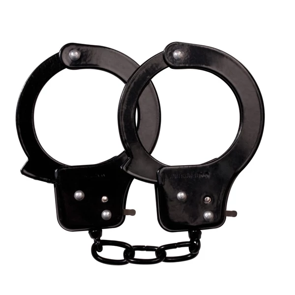 Fekete fém bilincs Sex extra - metal cuffs black