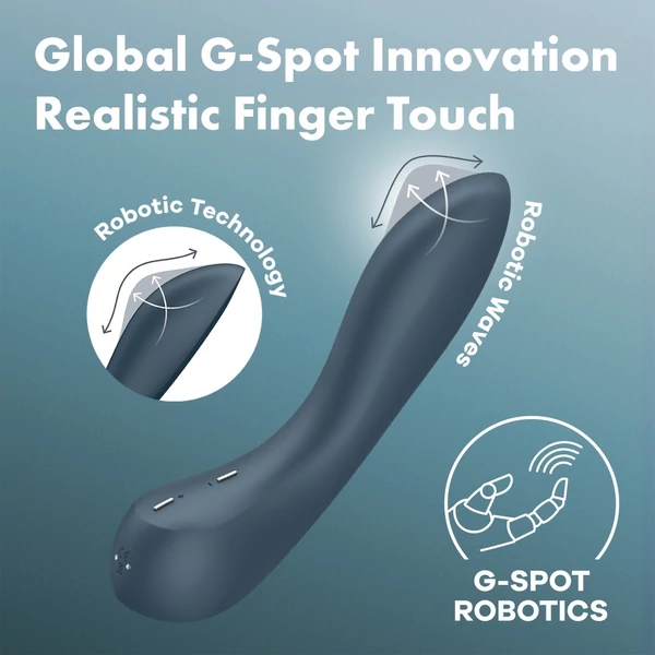 G-pont vibrátor ujj mozgással G-spot Wave 4