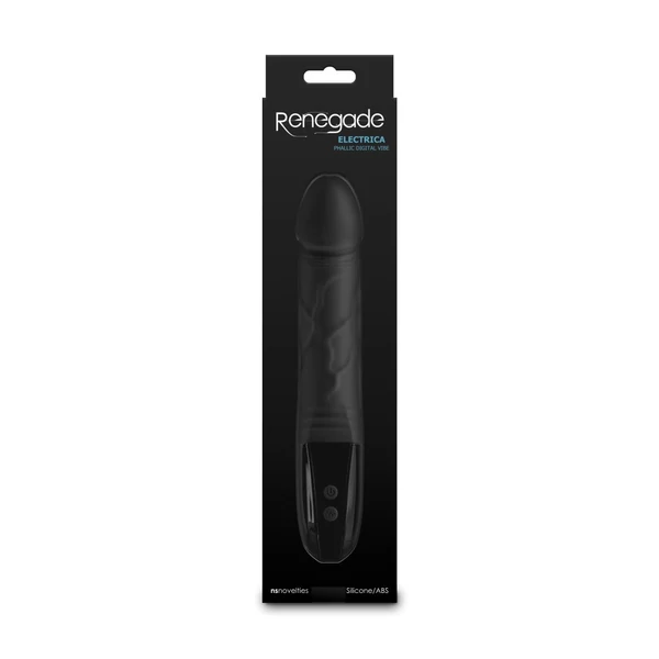 Fekete tölthető vibrátor - Renegade Electrica black