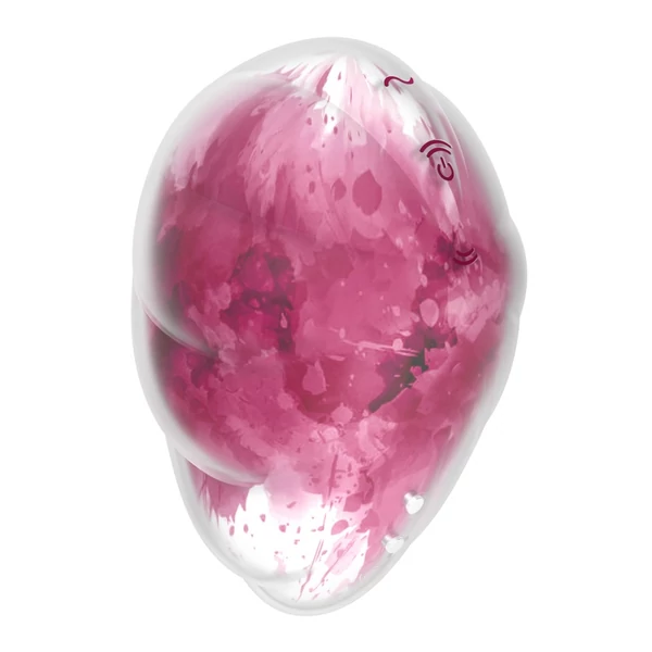 Satisfyer Cloud dancer léghullámos csiklóizgató piros- fehér