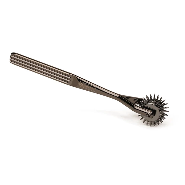 Ingerkerék háromsoros, waltenberg, ónszínű Three-row wartenberg pinwheel pewter