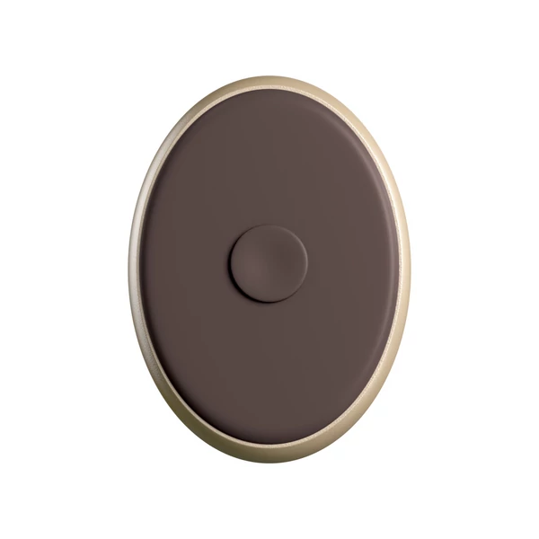 Letapasztható vibrátor 9" dual density vibrating silicone cock with remote  light