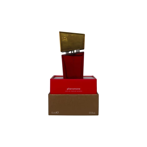 Női feromon parfüm Shiatsu woman red 15 ml
