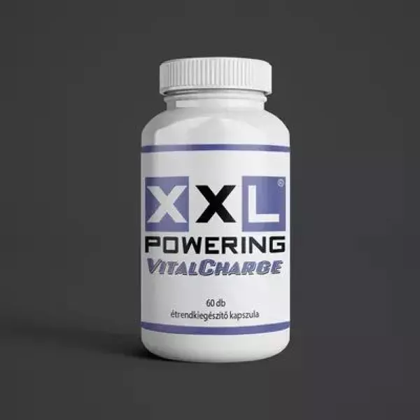 Potencianövelő vitamin kapszula XXL Powering vital charge for men - 60 pcs/db