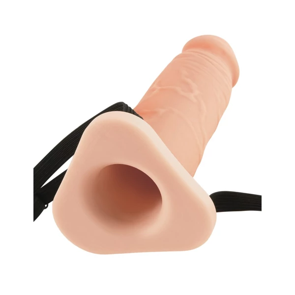 Pénisz hosszabbító üreges Silicone hollow extension 8 testszínű
