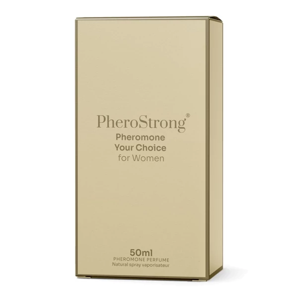 Feromon parfüm nőknek - Pherostrong pheromone Your Choice for women - 50 ml