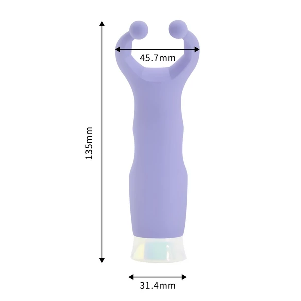 Multifunkciós vibrátor Nox Jade 13,5cm