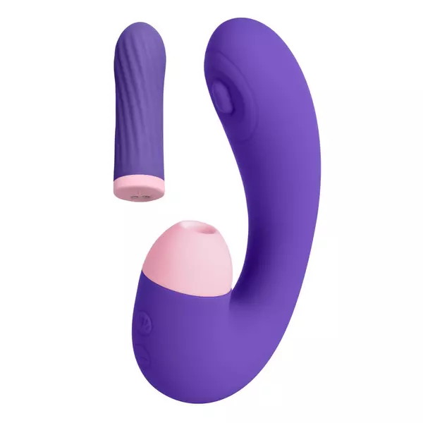 Szerelmi készlet lila S pleasures velvet pleasure kit - purple