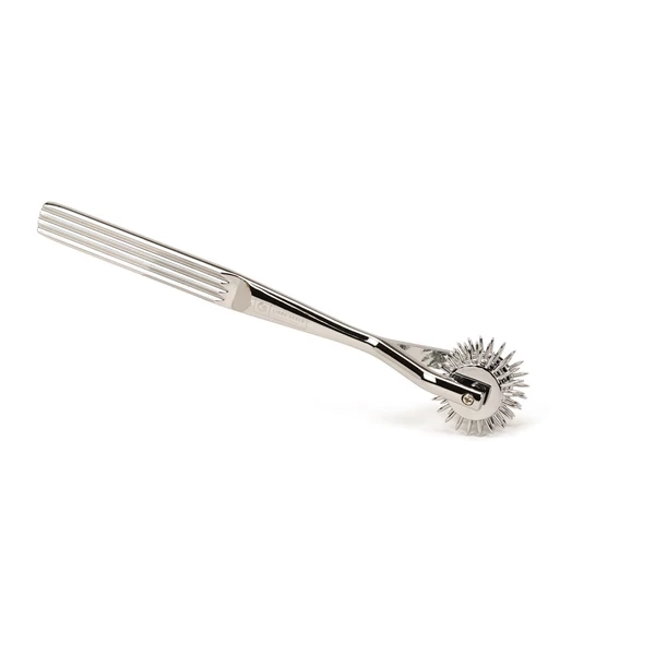 Háromsoros tüskés wartenberg-kerék three-row wartenberg pinwheel silver