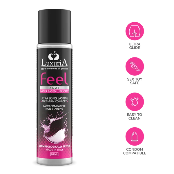 Vízbázisú anál síkosító Feel anal (60 ml)