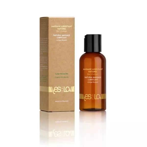 Natural massage lubricant tube 100ml