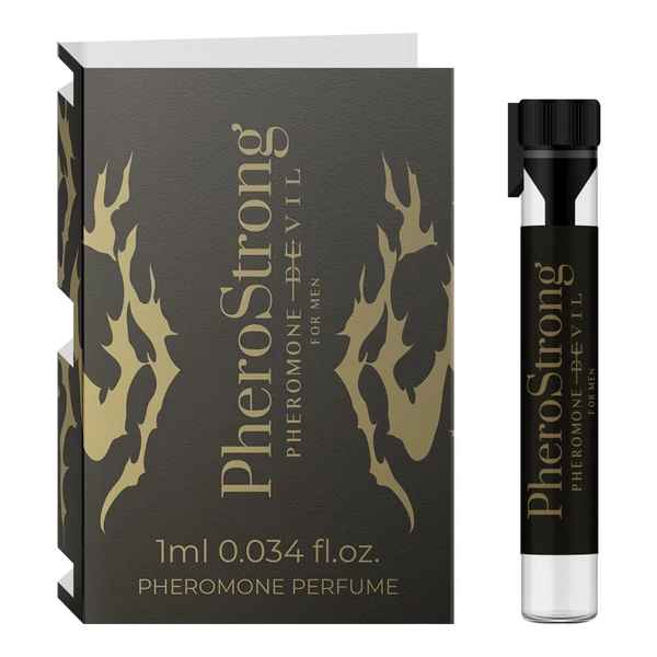 Feromon parfüm férfiaknak Pherostrong pheromone devil for men - 1 ml