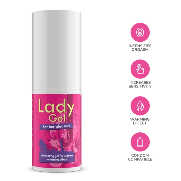 Csiklózgató gél Lady gel, 30 ml