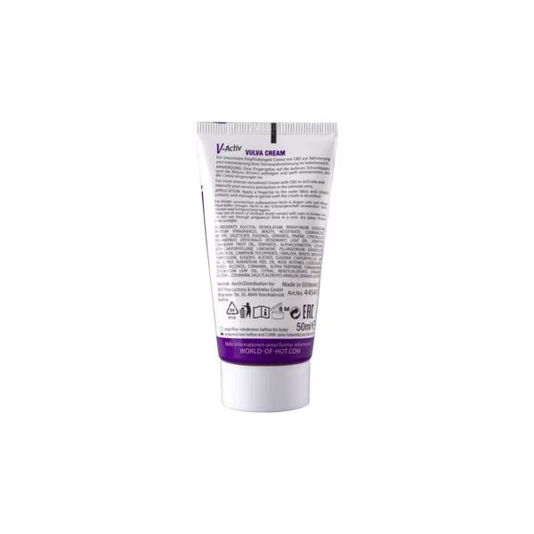 Intim stimuláló krém nőknek Hot vulva cream with cbd 50 ml
