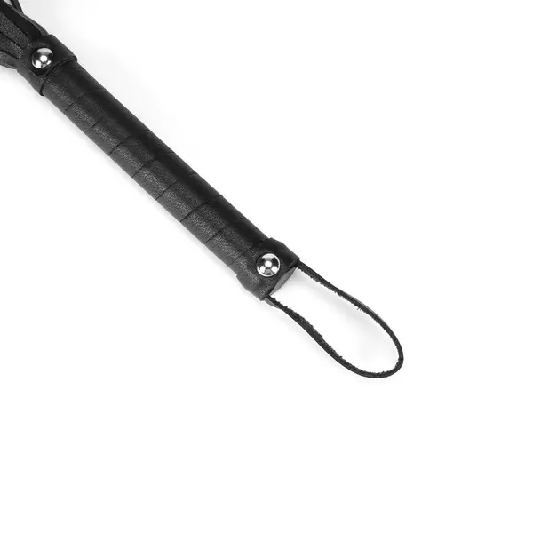 Korbács Black bond flogger