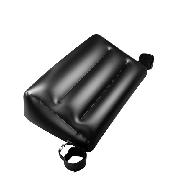 Szexpárna felfújható fekete csuklópántokkal Dark magic inflatable pillow 2