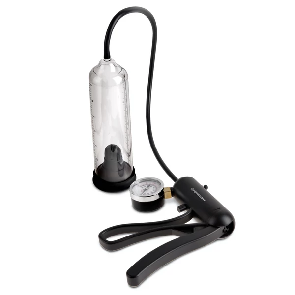 Péniszpumpa Pro-gauge power pump  clear/black