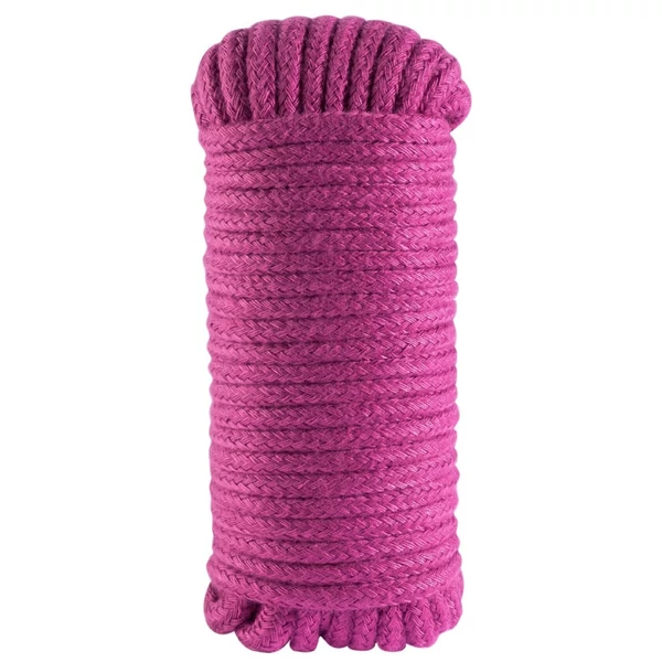 Rózsaszínű kötél 10 méter - Silky bondage rope