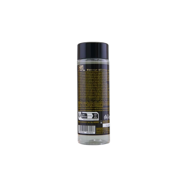 Masszázsolaj Hot massage oil  amber & musk 100 ml