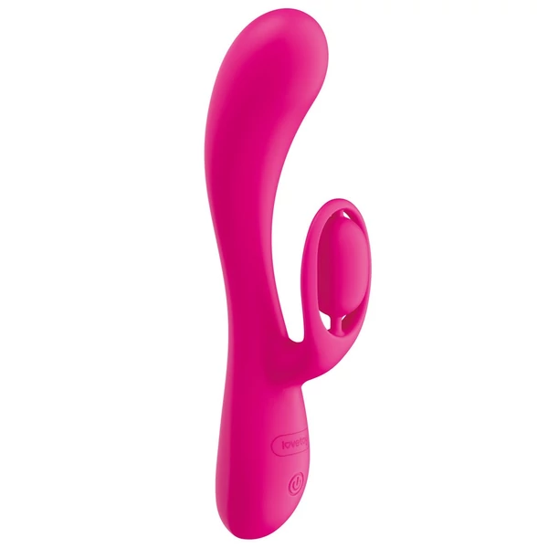 Csiklóizgatós szilikon vibrátor L'allure orbit rechargeable vibrator