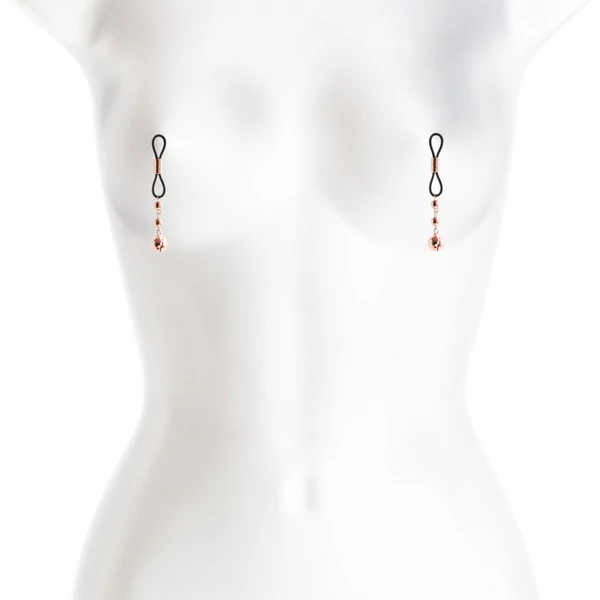 Mellbimbóbilincs Bound - nipple clamps - d1 - rose gold