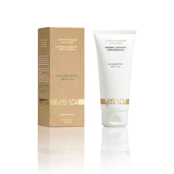 Glicerinmentes síkosító Natural lubricant with seaweeds - glycerin free bio tube 100ml