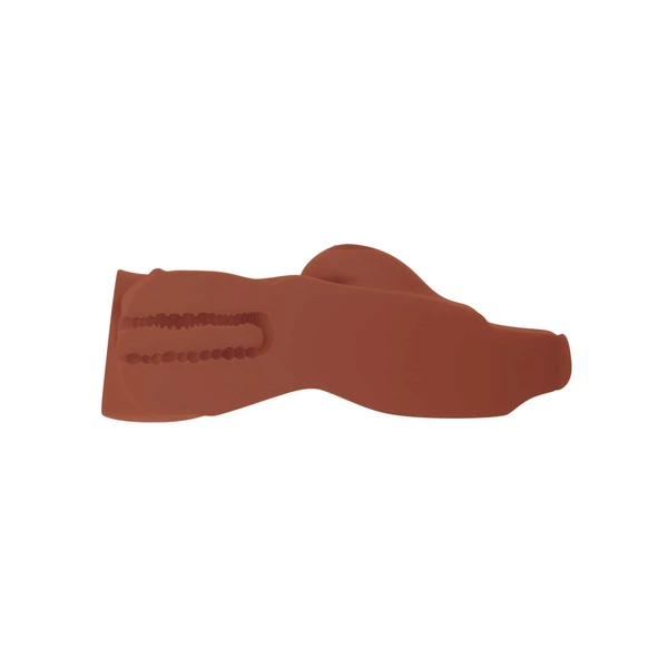 Női torzó vaginával ánusszal, mellekkel Perfect 10 torso  brown