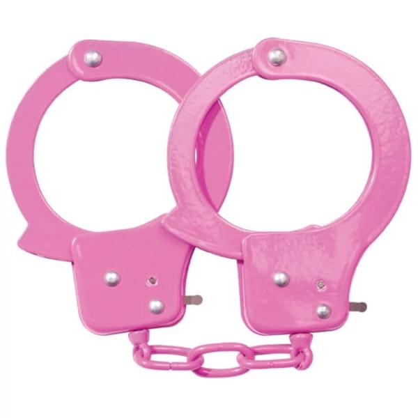 Rózsaszín fém bilincs Sex extra - metal cuffs pink
