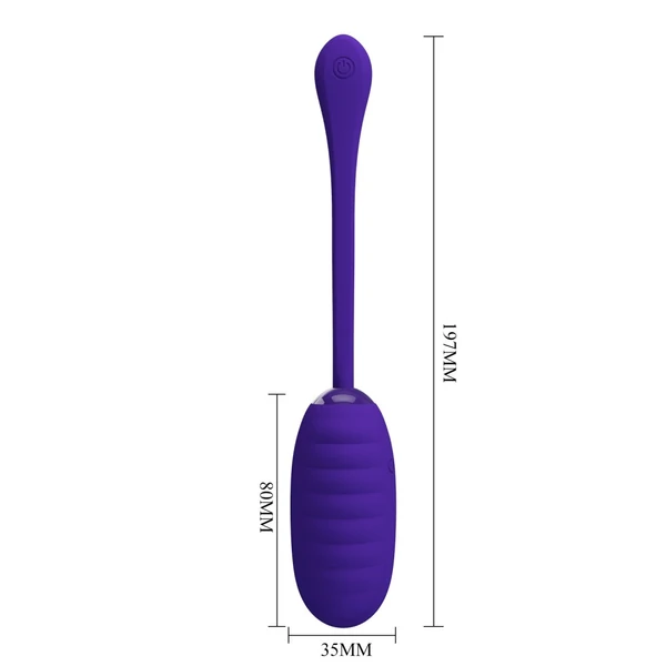 Vibrációs tojás Pretty Love Kirk purple