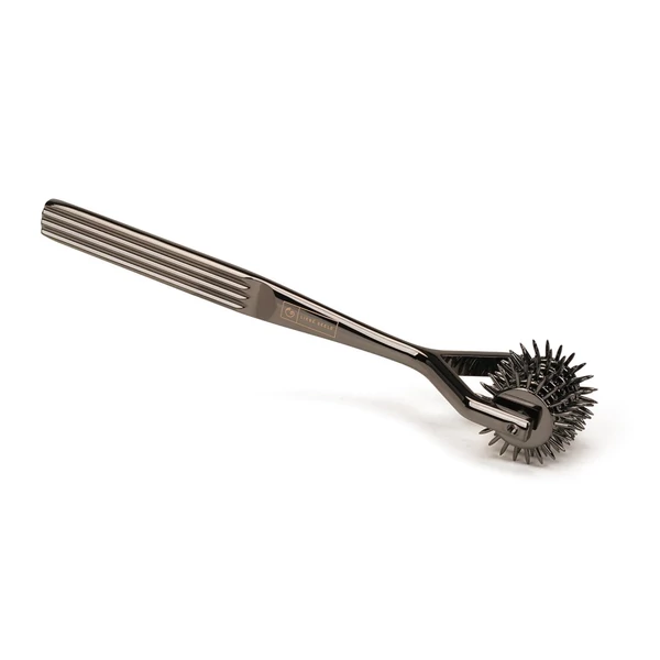 Ötsoros tüskés wartenberg-kerék Five-row pinwheel pewter