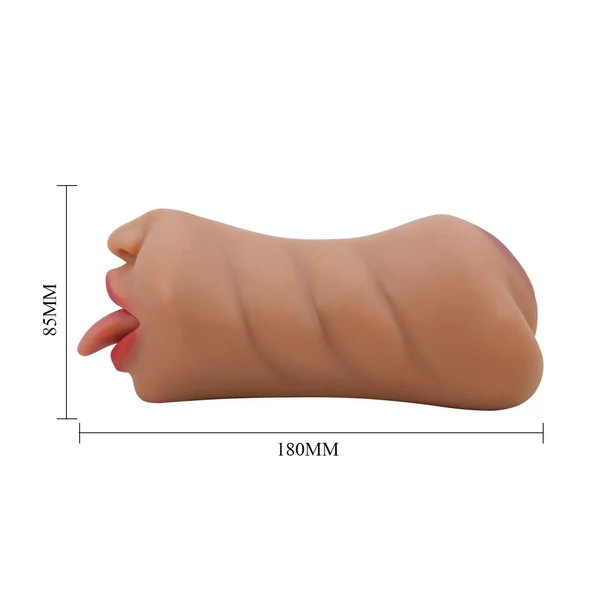 Kétoldalú száj és vagina maszturbátor Crazy Bull Sarah brown