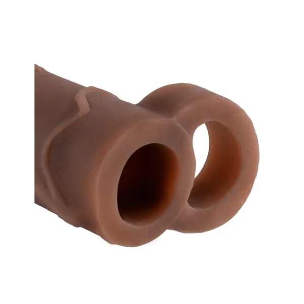 Perfect 2" extension with ball strap  brown