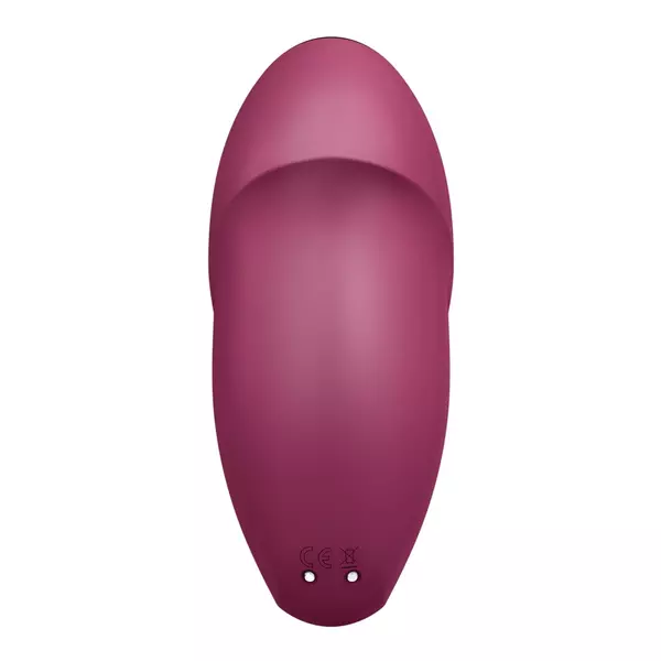 Csikló stimuláló Tap & climax 1 piros vibrátor Satisfyer