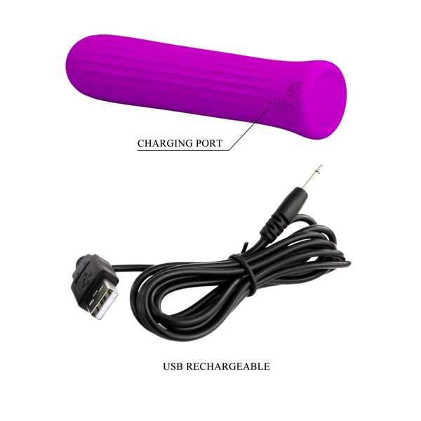 Mini vibrátor, tölthető Pretty love blanche purple i
